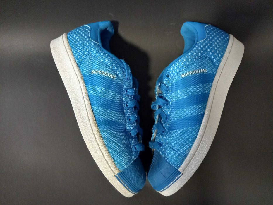 Nowe buty Adidasy Superstar niebieskie.Wysylka w cenie.