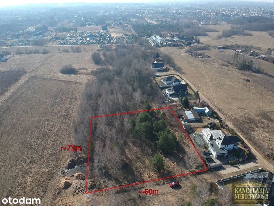 Grunt pod budowę kilkunastu szeregówek! MPZP! 4268