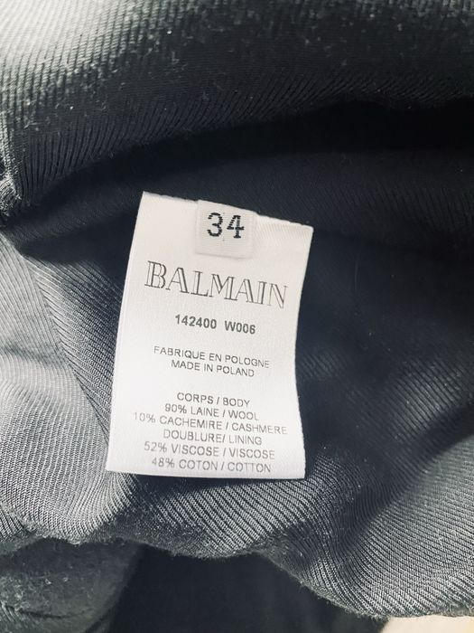Balmain wool jacket nowy z metkami