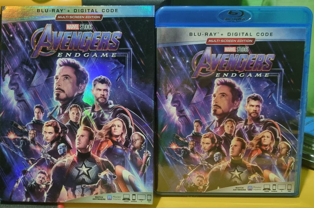 Blu ray Marvel Месники:Фінал імпорт,ліцензія.
