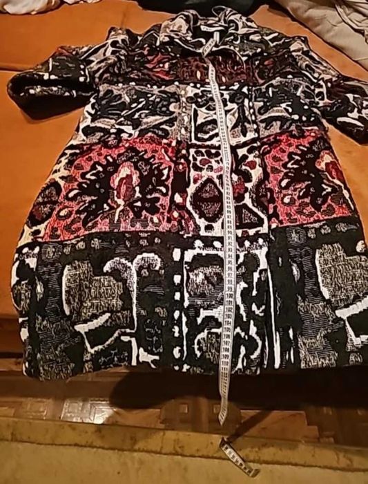 Пальто печворк Zara