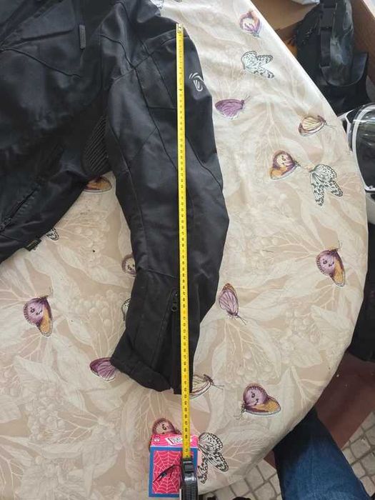 casaco preto para andar de mota / motociclo para verão e inverno da marca drenaline