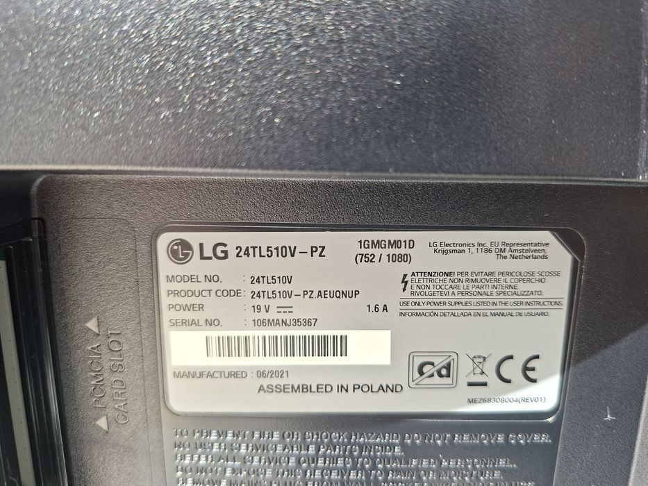 2 Televisões LG 24"