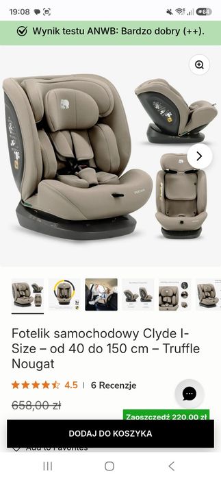Fotelik samochodowy