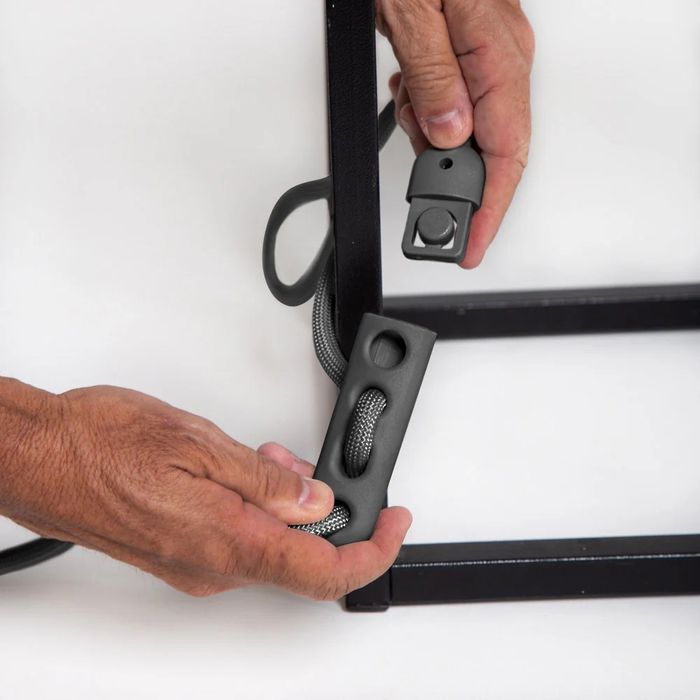 Повідець для собак 3 в 1 Zee.Dog Titanium Grey Hands-Free, 120-240 см