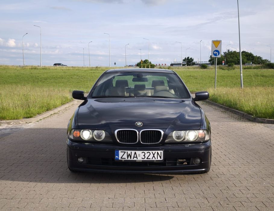 BMW 530iA e39 2001 3.0 LPG Orientblau szyberdach