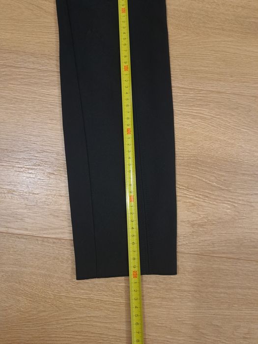 Spodnie damskie eleganckie, czarny, rozmiar S, Zara