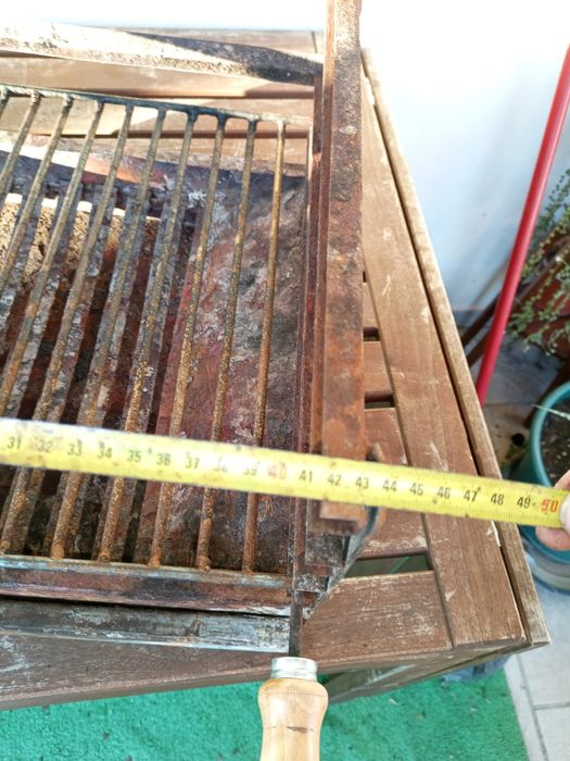 Churrasqueira em ferro  zincado