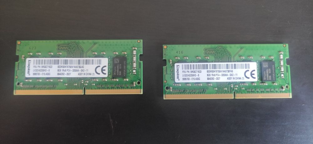 Kości RAM Kingston pamięć 16gb (2x8) SODIMM DDR4 3200mhz