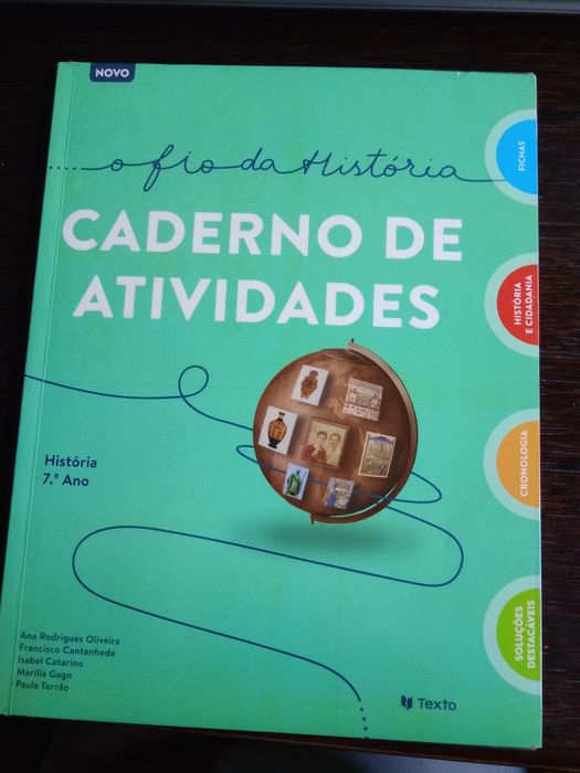 Caderno de atividades de 7 ano de História