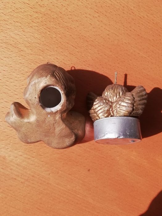 Conjunto de figuras religiosas: Anjos.