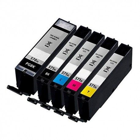 Pack Tinteiros Comp 5x Canon 570/571XL e 4 x Canon PGI1500XL/PGI2500XL