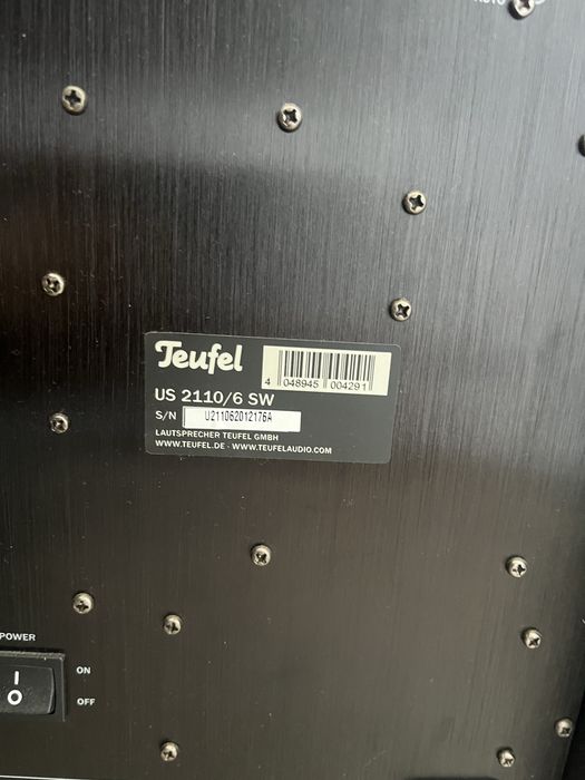 Zestaw kina domowego: Teufel CONCEPT E 450 Digital 5.1-Set 2013