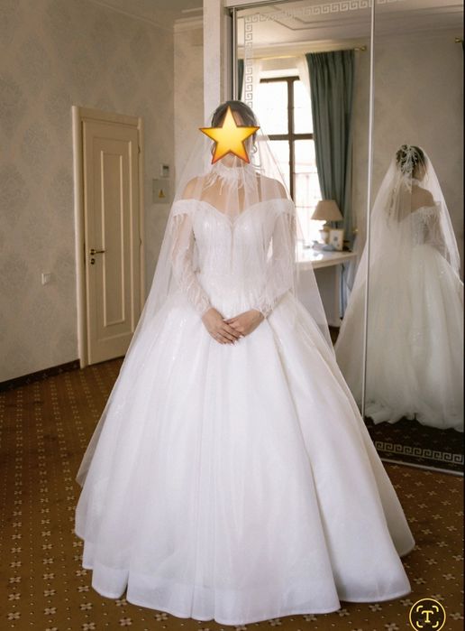 Весільна  сукня колір  LIGHT  IVORY