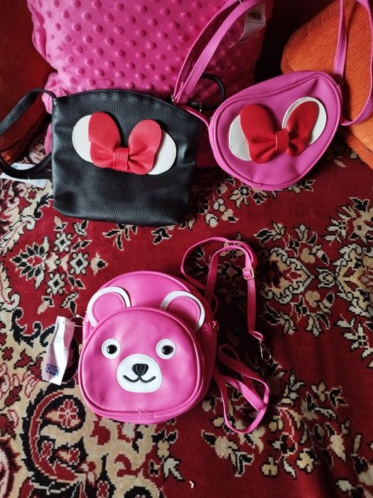 Torebki dziewczęce nowe