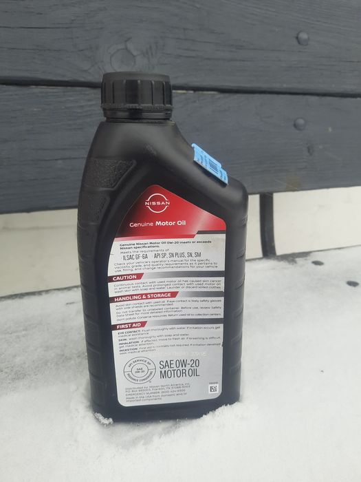 Моторна олива Nissan 0w-20 ОРИГІНАЛ