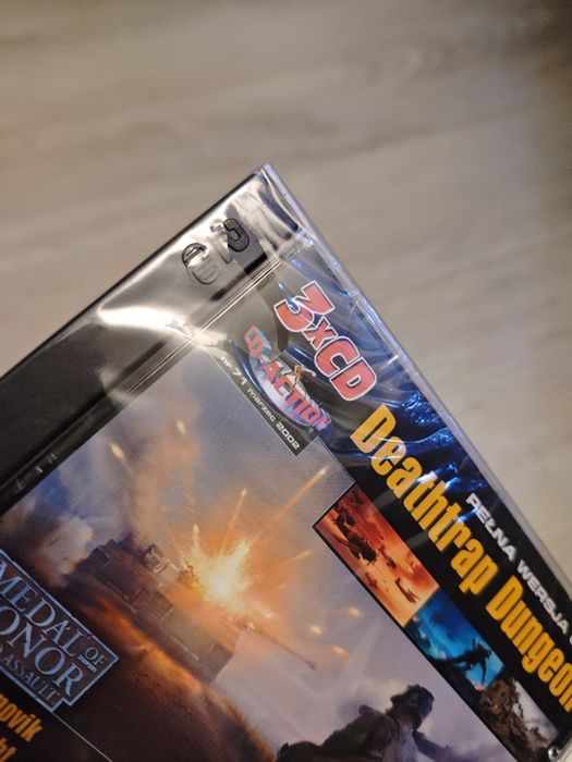 Nowa folia Deathtrap Dungeon CD Action 03/2002 gra komputerowa PC