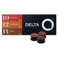 cápsulas café Delta Q diversas intensidades