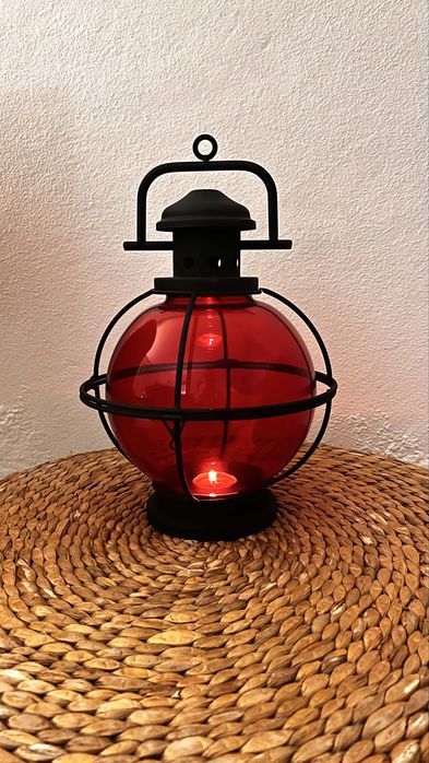 Candeeiro estilo naval para velas /tea lights