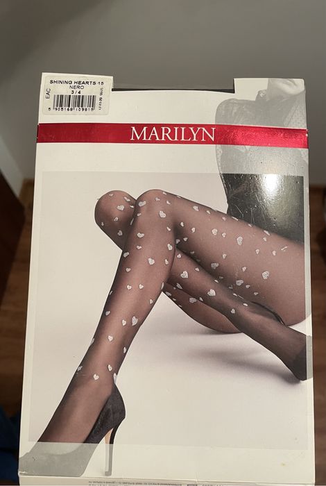 Czarne rajstopy serca, Marilyn nowe!