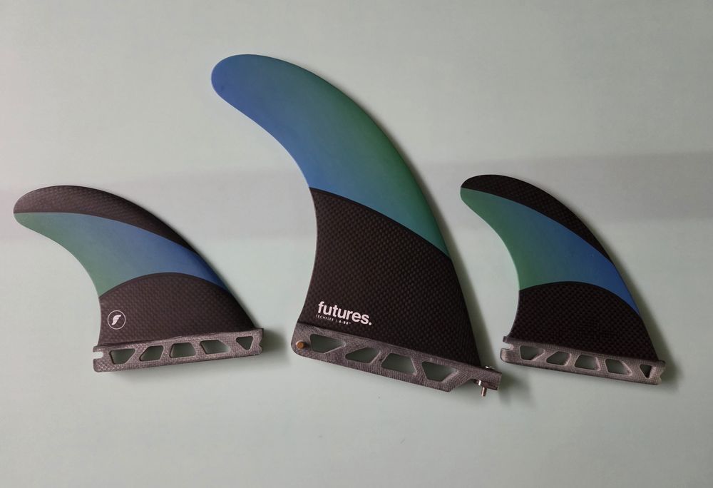 Quilhas Longboard 2+1 Taylor Jensen - Impecáveis