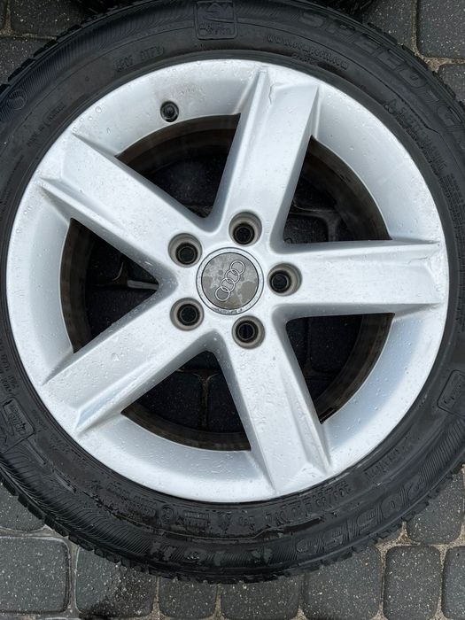 Felgi16 5*112 oryg Audi A4 A3 A6 opona zima 5mm kpl
