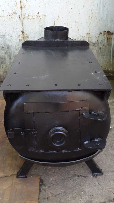 Піч буржуйка для опалення приміщення