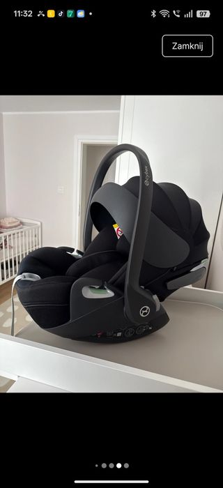 Fotelik 0-12 kg cybex cloud T Plus Platinum