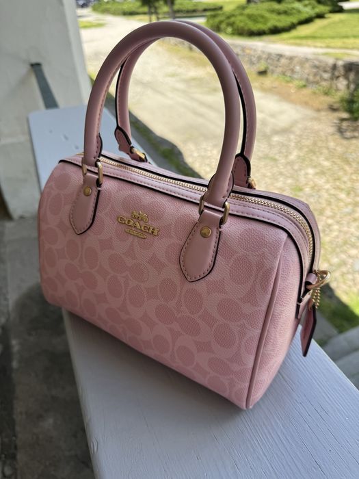 Сумка coach pink , оригинал
