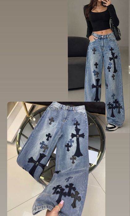 Джинси chrome hearts S розмір
