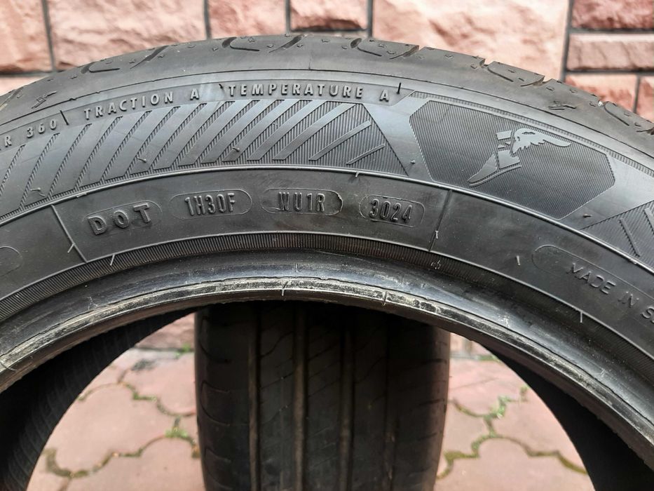 opony letnie 205/55/16 GoodYear Performance 2  jak nowe 2024 rok
