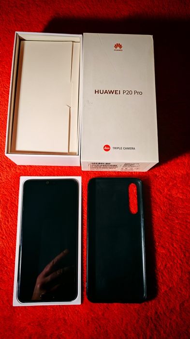 Smartfon Huawei P20Pro 6/128GB. aparat Laica,usługi Google, st.Nowy