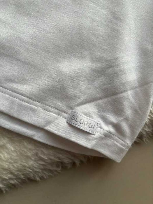 Sloggi MEN Basic soft rozmiar S męska podkoszulka bawełna