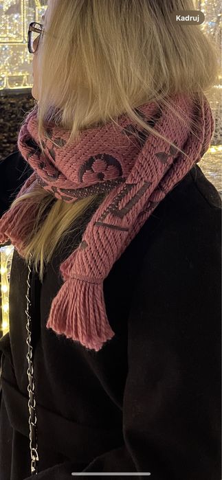 Scarf/chusta zimowa z wełną lv
