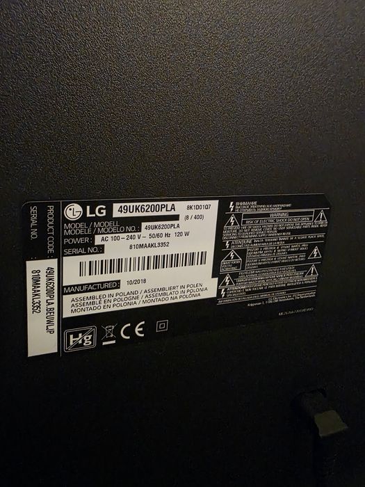 Smartv  LG  4K  48 polegadas (110cm)479313041022013442
