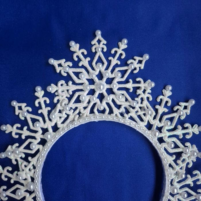 Акція! Новорічний обруч сніжинки корона на свято лол єдиноріг