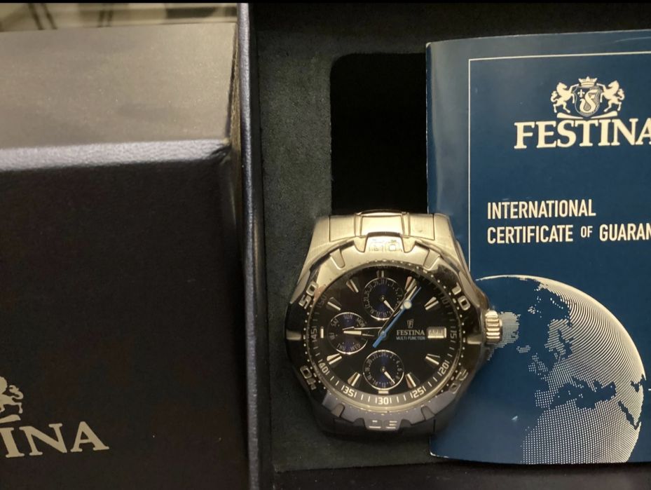Relógio Festina Multifunction F16242 (Original com Caixa e Garantia)