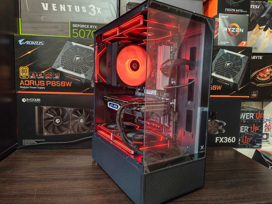 Ігровий ПК, комп'ютер, AMD, AM4, Ryzen 7 3700x, RTX 2060 Super