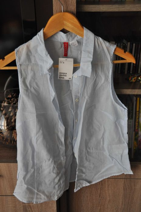 Koszula bez rękawów H&M 36 Nowa