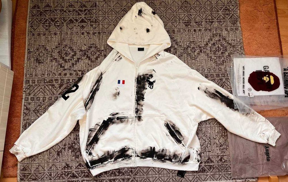 R*R様 BALENCIAGA polo zip hoodie 1 zip hoodie balenciaga polo ralph lauren - купить товары моды и
