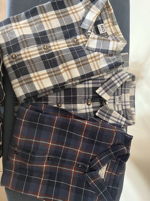 Camisas de flanela menino 11-12