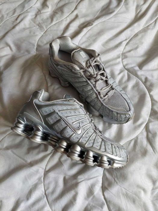 Кросівки Nike Shox TL Silver premium