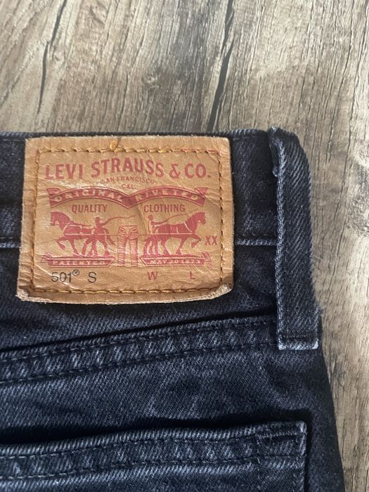 Шорты джинсовые levis 501 s/m