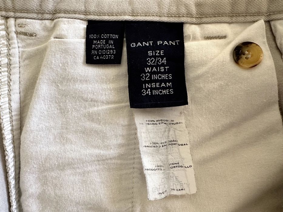 Calças chino Beige [Inverno] - GANT