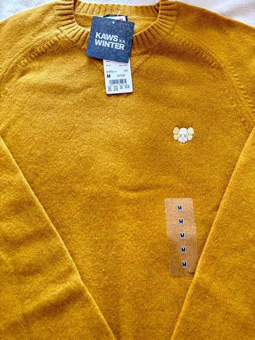 Uniqlo x Kaws WINTER Lã de Cordeiro Tam M