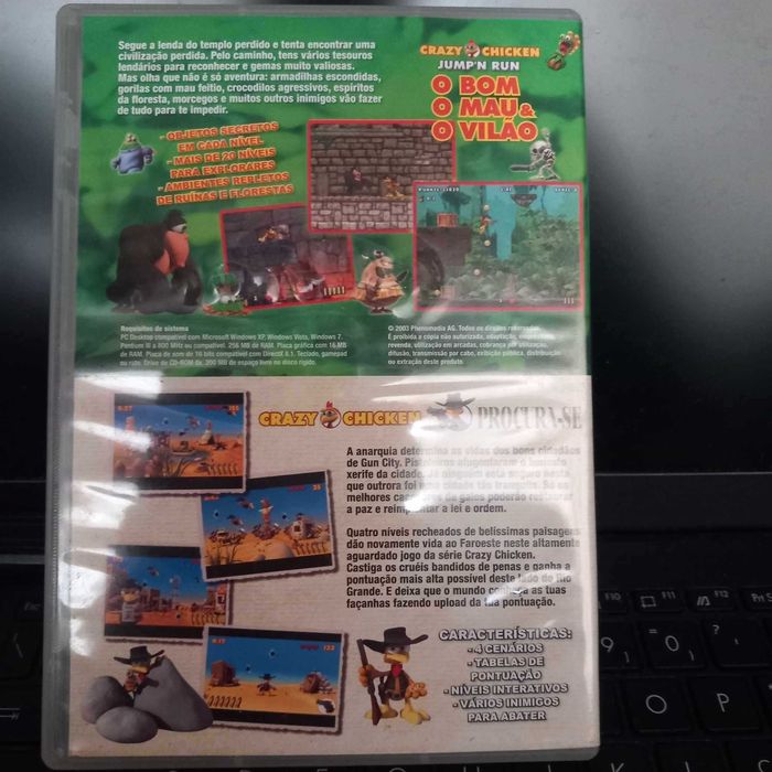 Crazy Chicken 2 jogos para PC