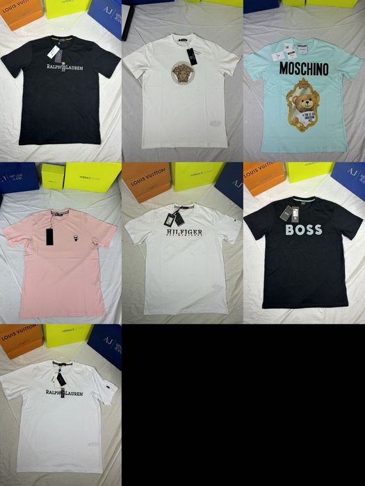 Koszulka Versace tshirt ralph koszulki męskie karl boss off premium
