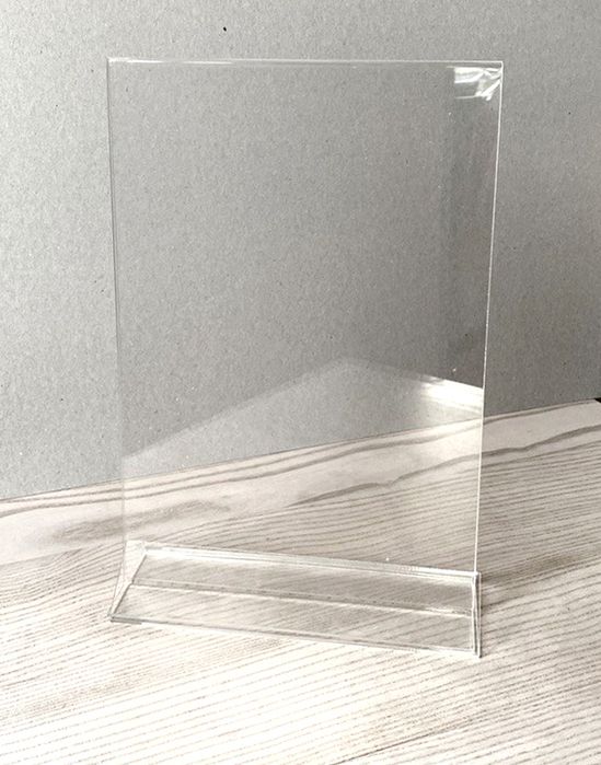 Менюхолдер А4, А5 прозорий