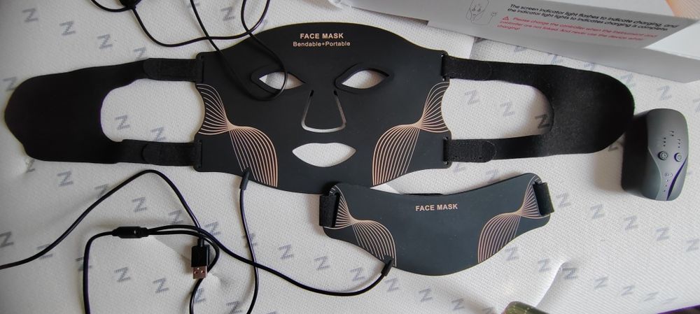 Máscara  LED de rejuvenescimento facial
