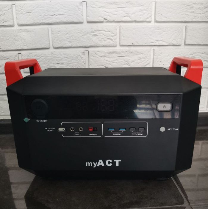 Зарядна станція 1000W MY ACT AP 1002 | LiFePO4 | Для Котла та Дому